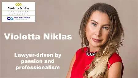 Violetta Niklas – A Highly Qualified Legal Professional with 18 Years of Experience in the Legal Sector