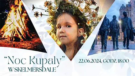 22 czerwca 2024 | 18:00 | Skelmersdale | Wieczór z poezją śpiewaną w Noc Kupały