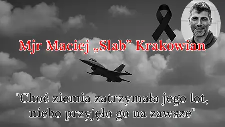 Maj. Maciej “Slab” Krakowian – F-16 Tiger Demo, Radom 2025
