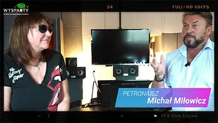 Michał Milowicz as Petronius in the animated Quo Vadis – an acting challenge and artistic experience