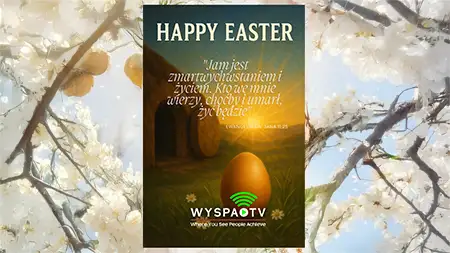 A joyful and blessed Easter from the entire WYSPA TV Team